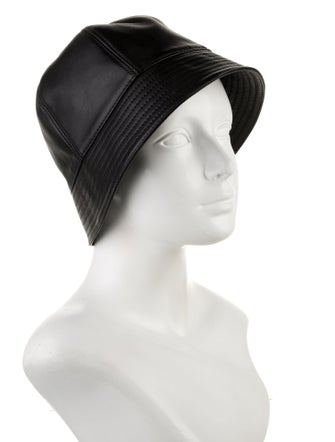 Loewe Leather Bucket Hat SIze 57