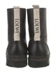 Loewe Leather Combat Boots