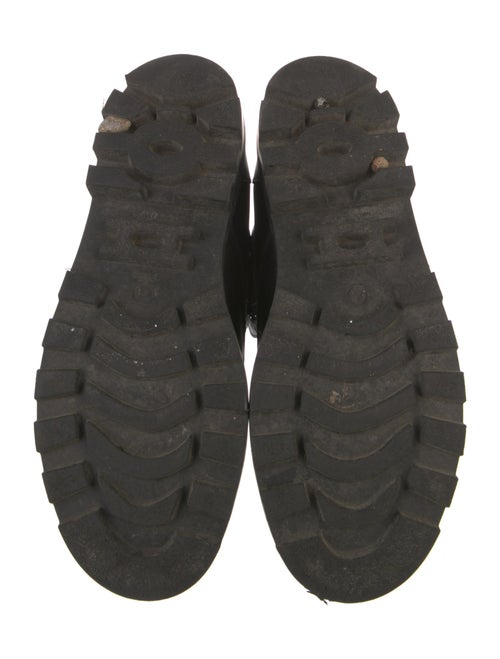 Loewe Leather Combat Boots