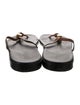 Loewe Leather Flip Flops