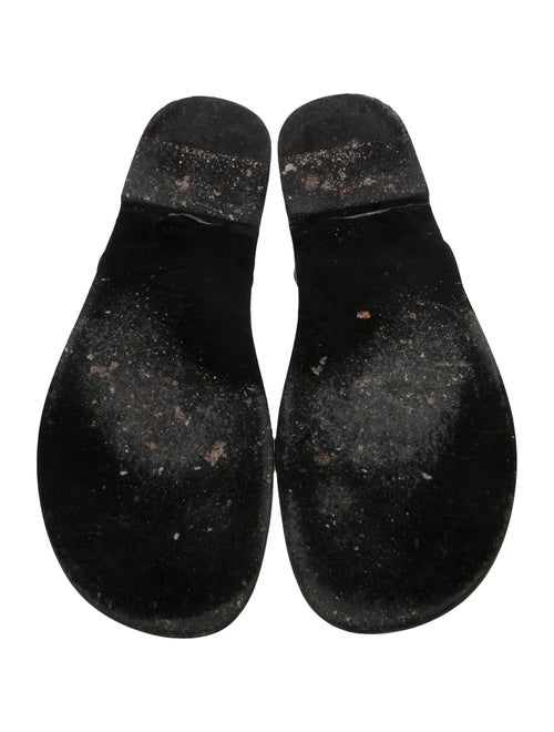 Loewe Leather Flip Flops