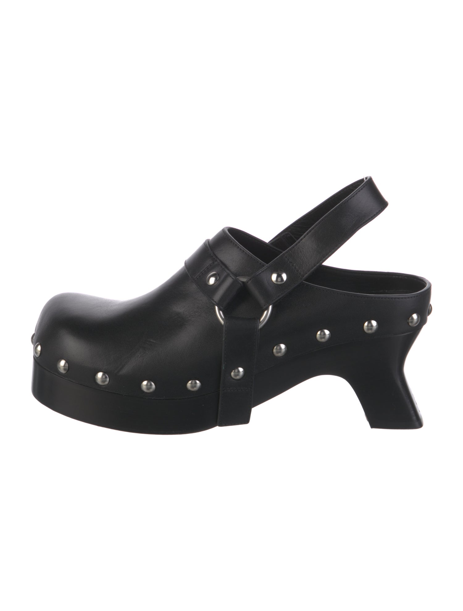 Loewe Leather Slingback Pumps