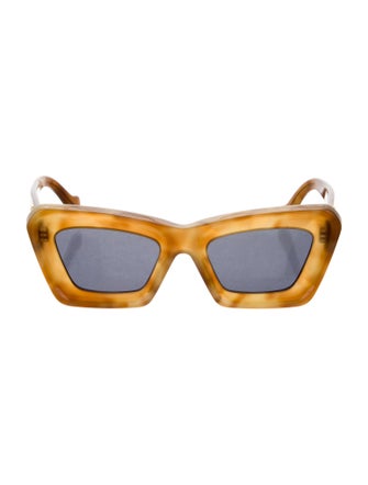 Loewe Cat-Eye Mirrored Sunglasses