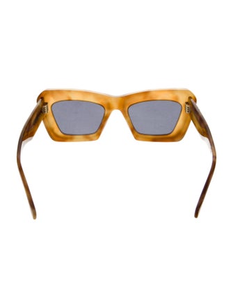 Loewe Cat-Eye Mirrored Sunglasses