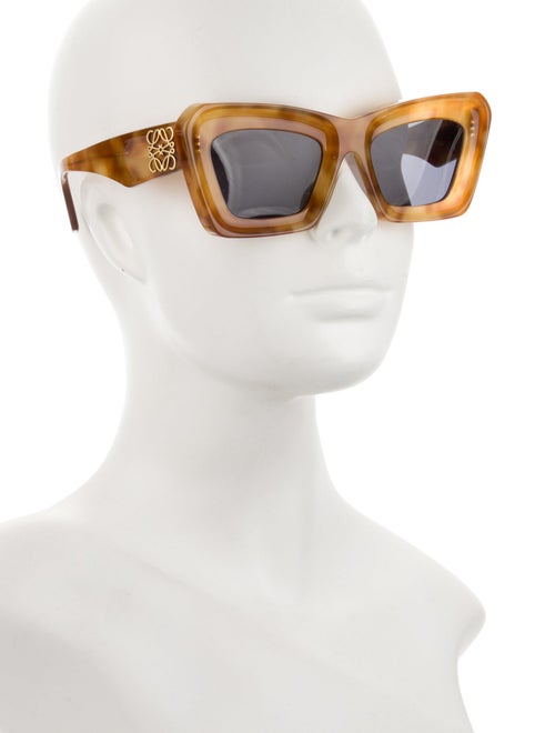 Loewe Cat-Eye Mirrored Sunglasses