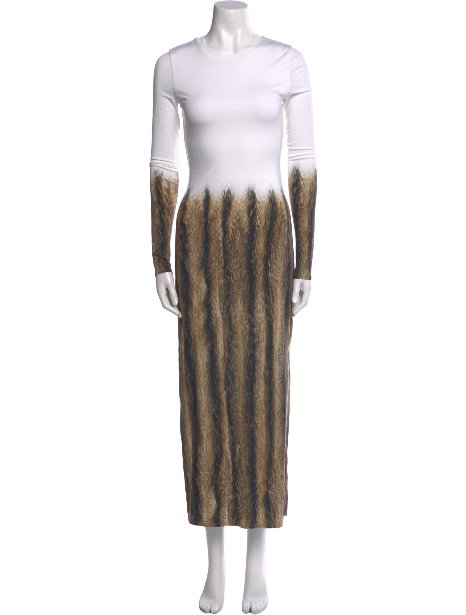 Loewe Scoop Neck Long Dress