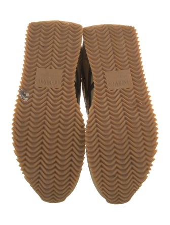 Loewe Suede Printed Sneakers