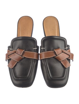 Loewe Leather Mules