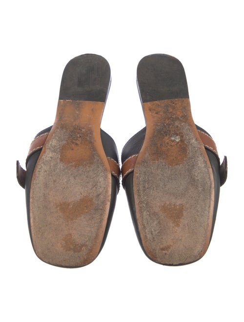 Loewe Leather Mules