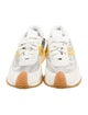 Loewe Suede Colorblock Pattern Sneakers