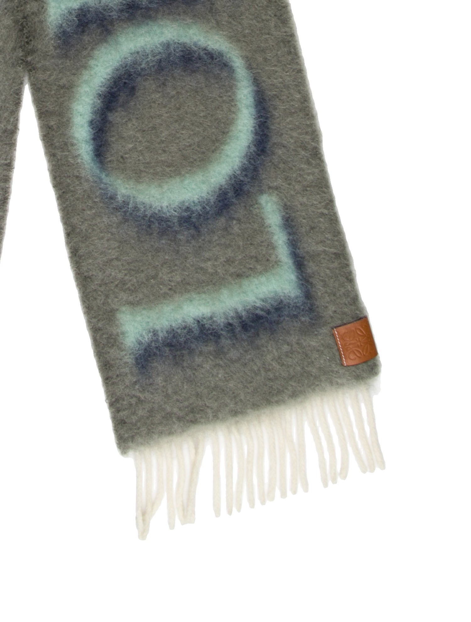 Loewe Wool Printed Scarf