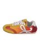 Loewe Suede Colorblock Pattern Sneakers