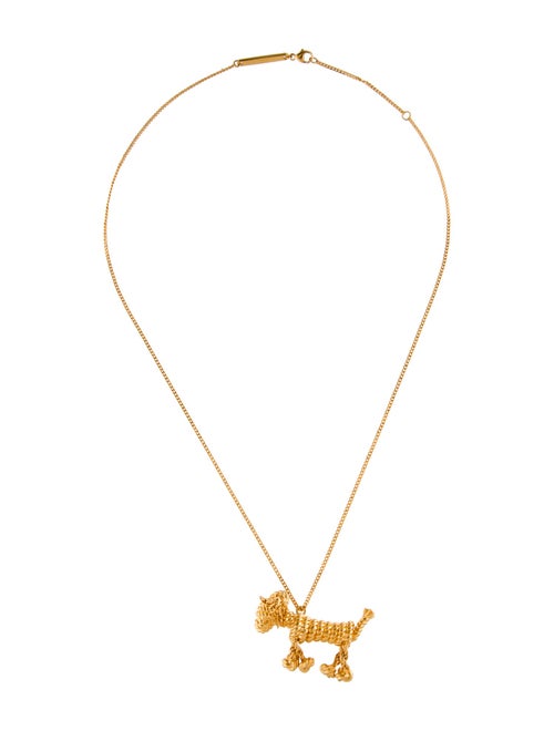 Loewe Sausage Dog Pendant Necklace