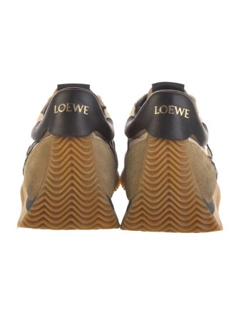 Loewe Suede Printed Athletic Sneakers