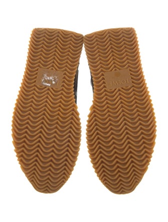 Loewe Suede Printed Athletic Sneakers
