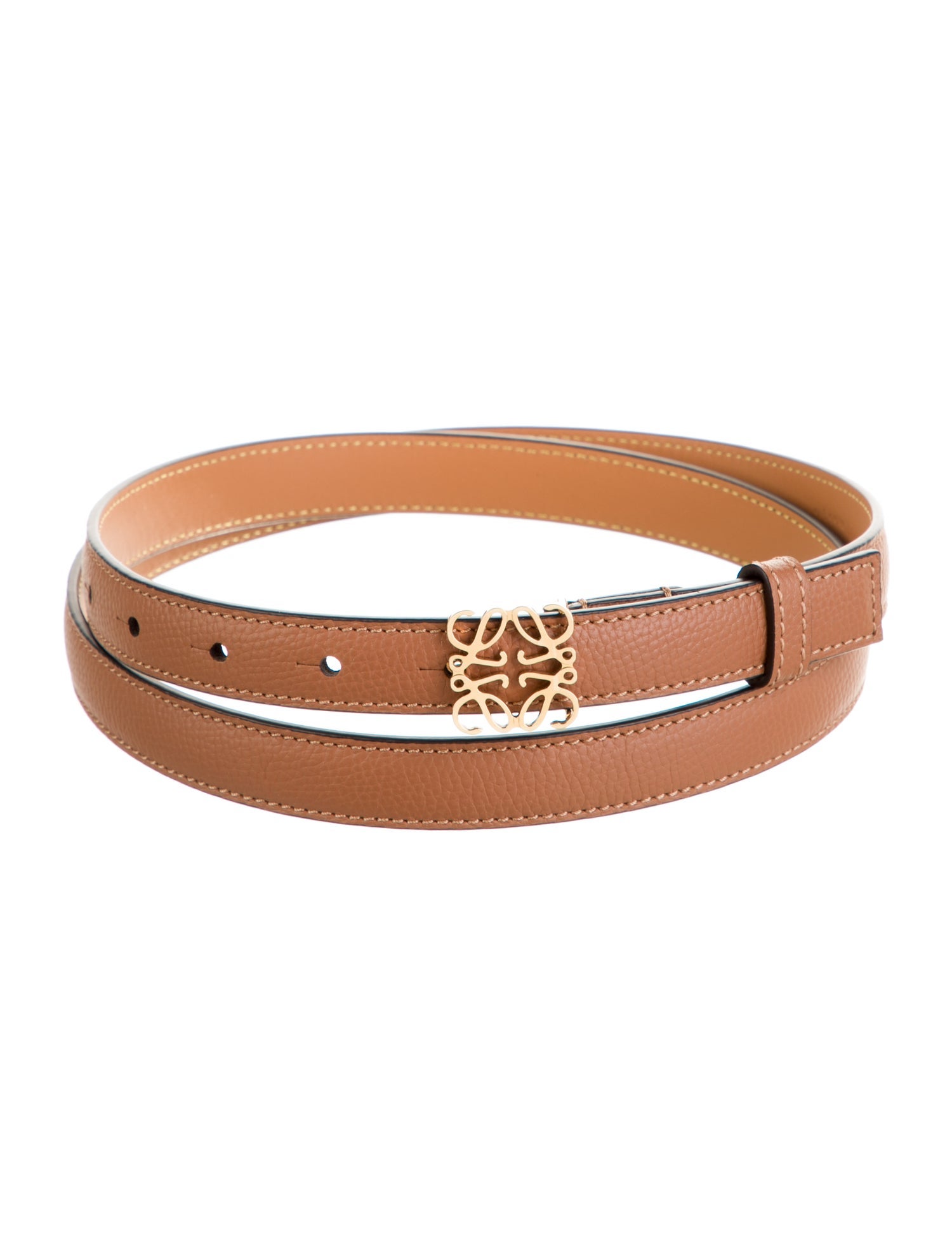 Loewe Skinny Leather Belt