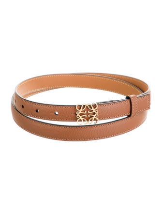 Loewe Skinny Leather Belt