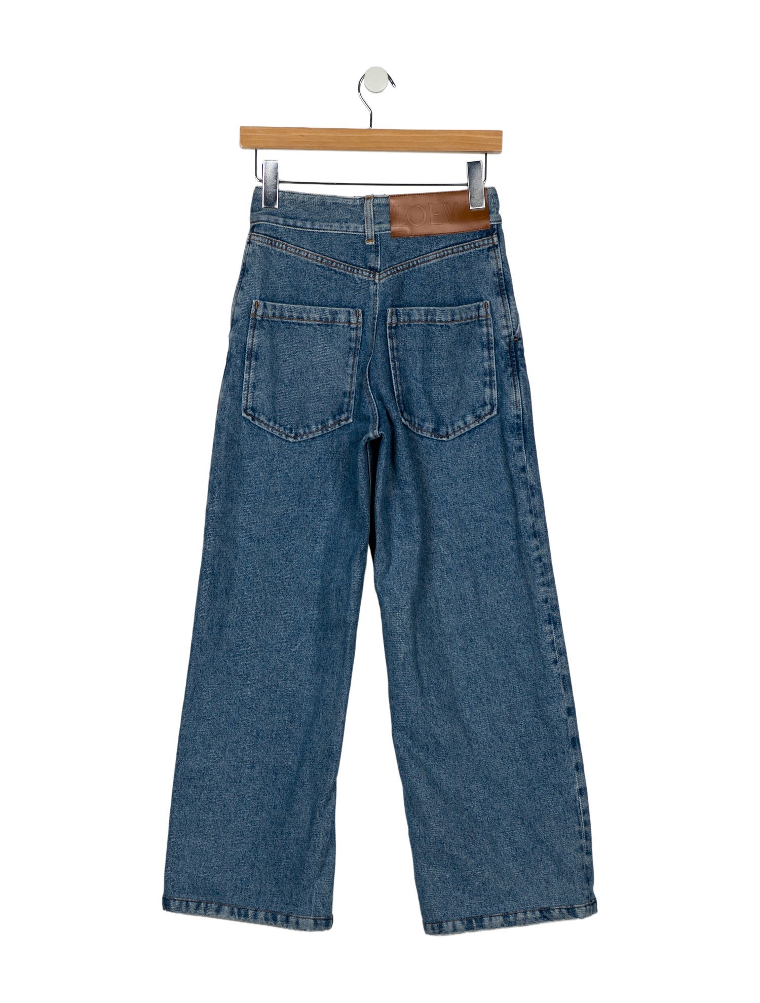 Loewe High-Rise Wide Leg Jeans