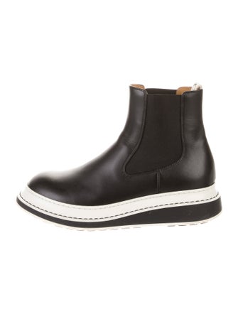 Loewe Leather Chelsea Boots