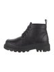 Loewe Leather Combat Boots