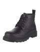 Loewe Leather Combat Boots