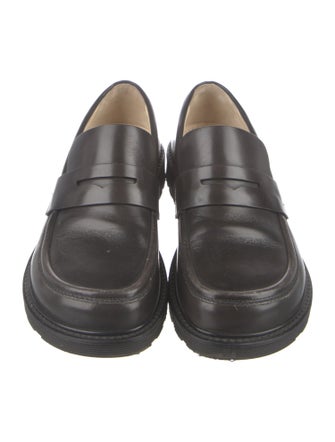 Loewe Leather Loafers
