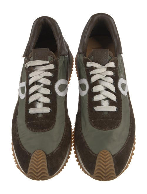 Loewe Suede Printed Sneakers