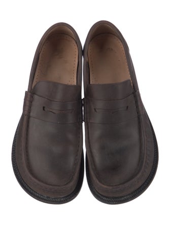 Loewe Leather Loafers