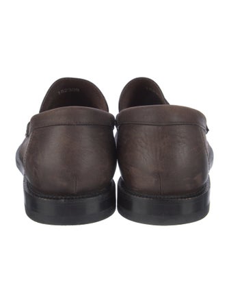 Loewe Leather Loafers