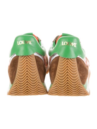 Loewe Suede Printed Sneakers