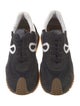Loewe Suede Colorblock Pattern Sneakers