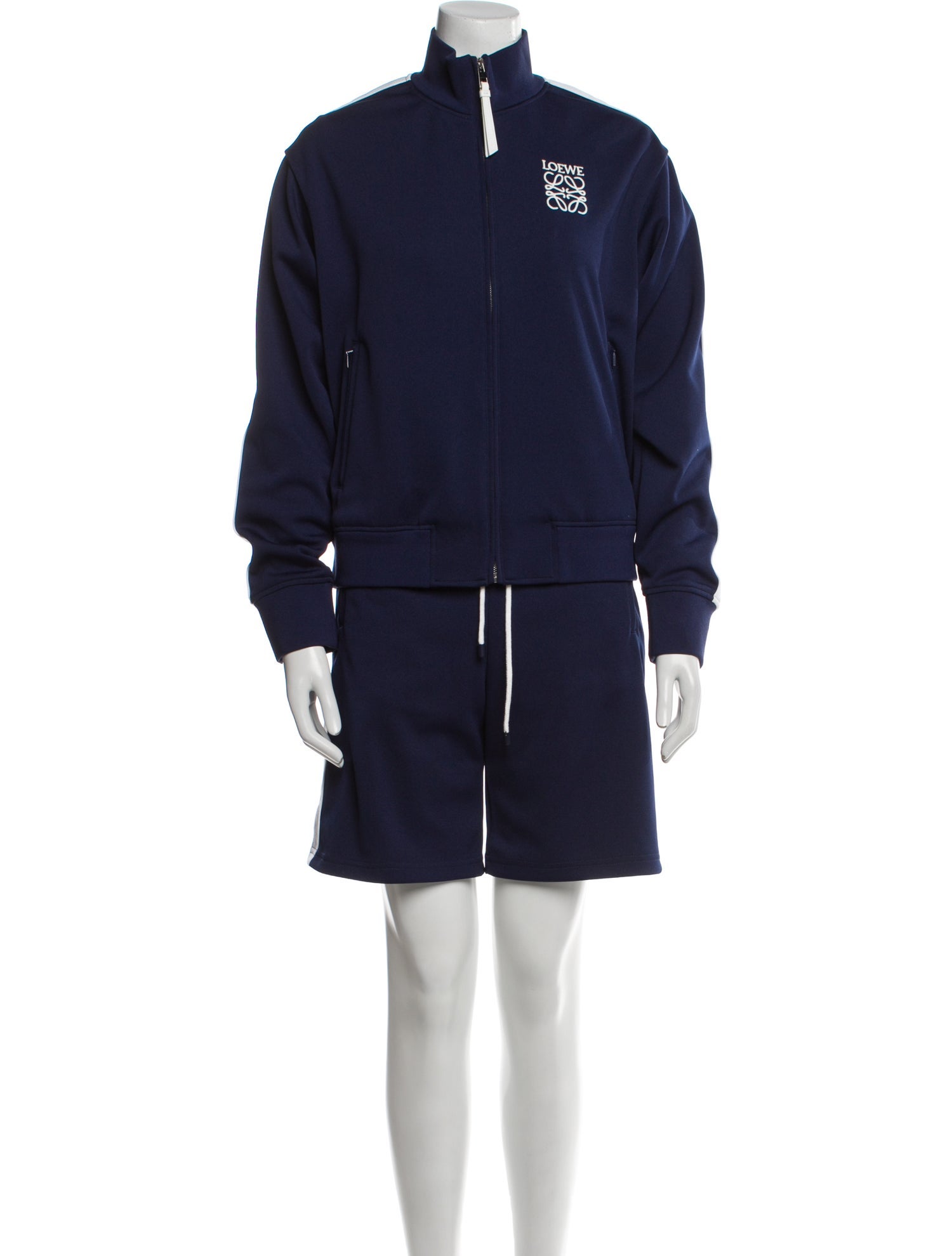 Loewe Camel Hair Graphic Print Pant Set