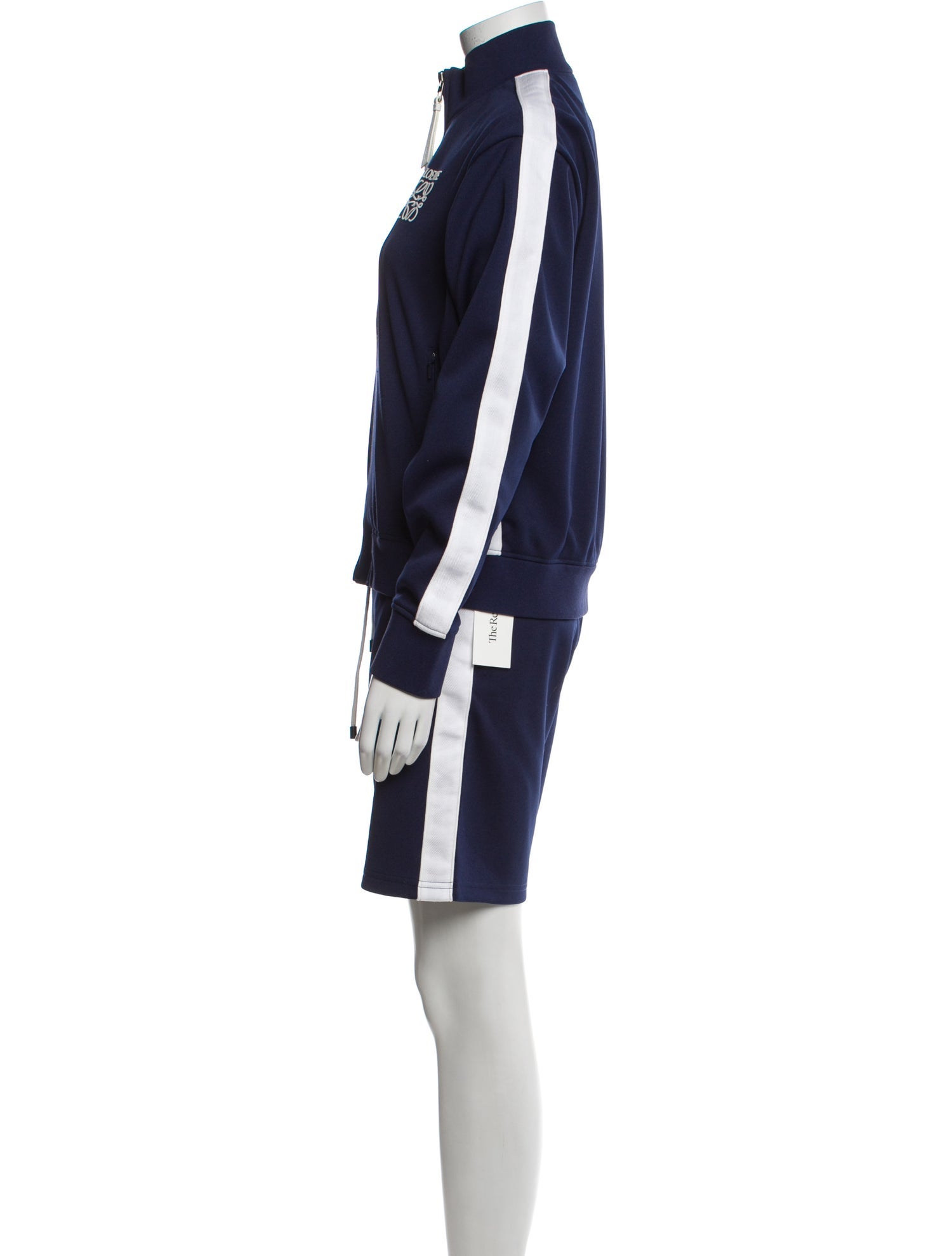 Loewe Camel Hair Graphic Print Pant Set