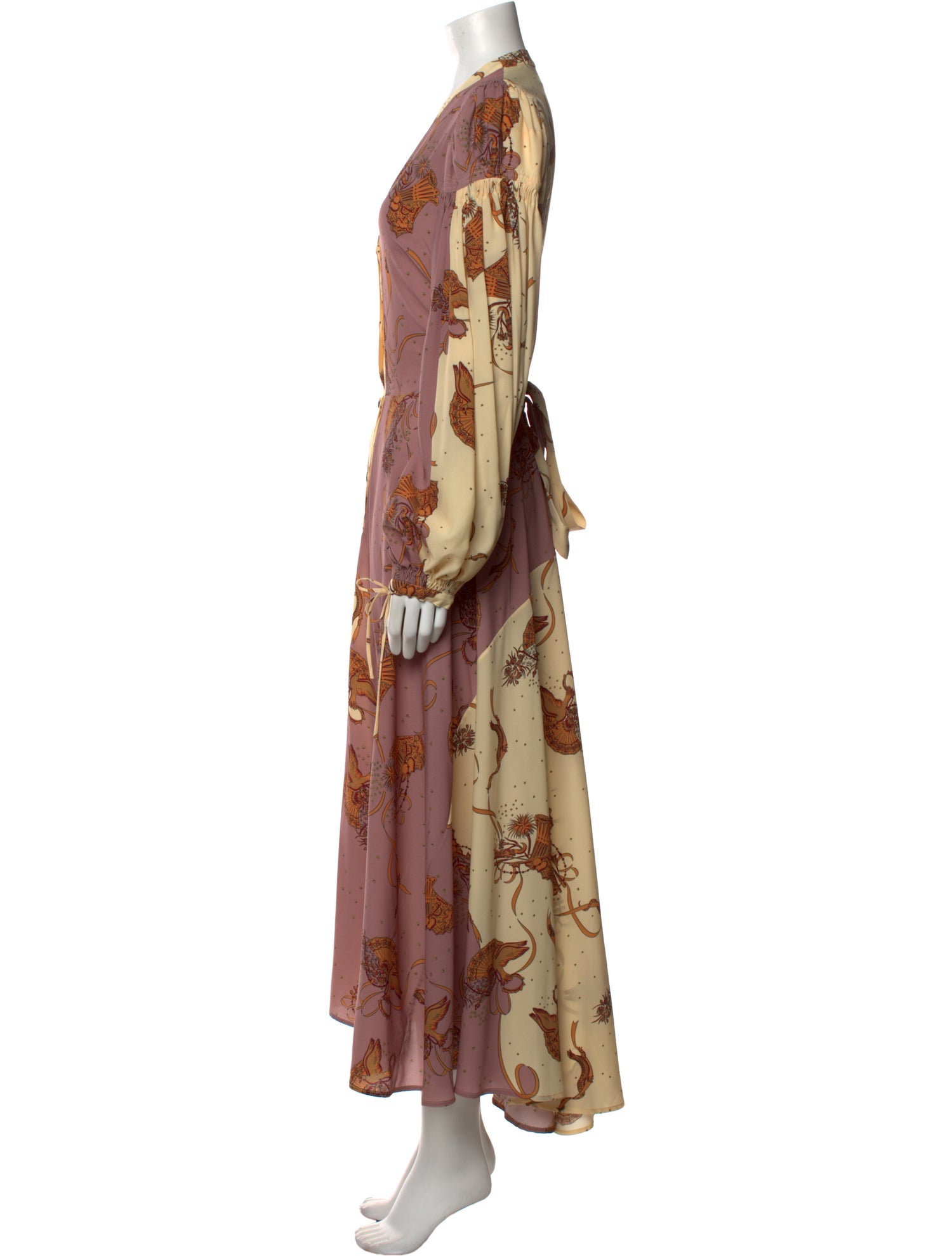 Loewe Paula's Ibiza Floral Print Long Dress