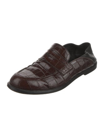 Loewe Crocodile Loafers