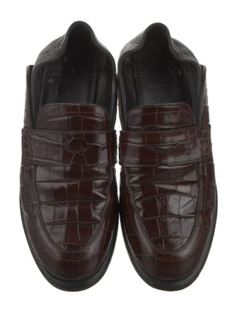 Loewe Crocodile Loafers