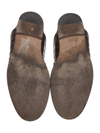Loewe Crocodile Loafers