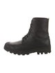 Loewe Leather Combat Boots