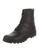 Loewe Leather Combat Boots