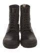 Loewe Leather Combat Boots