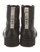 Loewe Leather Combat Boots