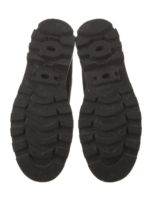 Loewe Leather Combat Boots