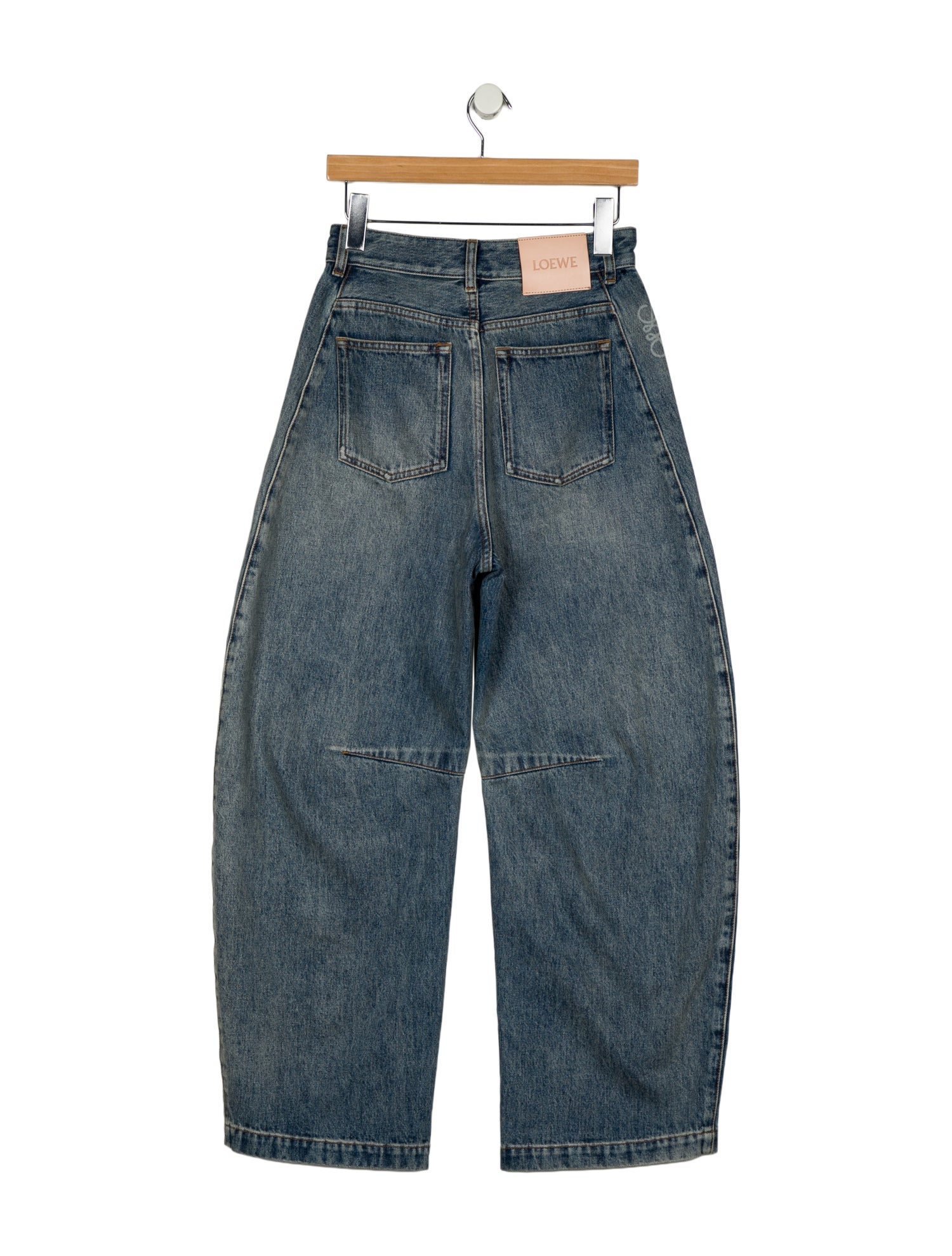 Loewe Anagram Barrel Wide Leg Jeans
