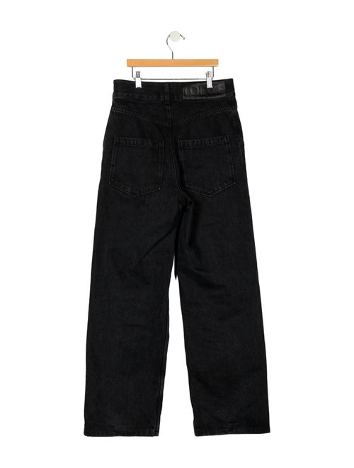 Loewe High-Rise Wide Leg Jeans