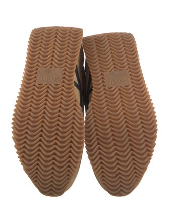 Loewe Suede Printed Sneakers