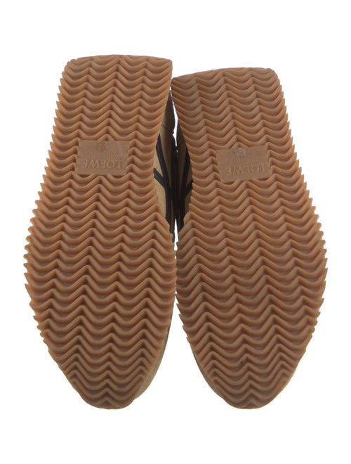 Loewe Suede Printed Sneakers