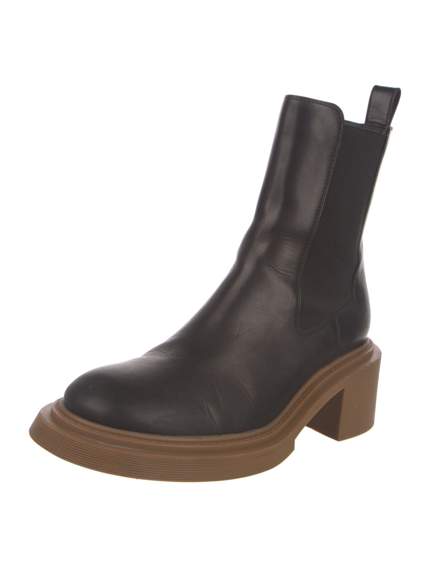 Loewe Leather Chelsea Boots