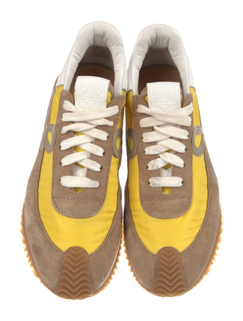 Loewe Suede Printed Sneakers