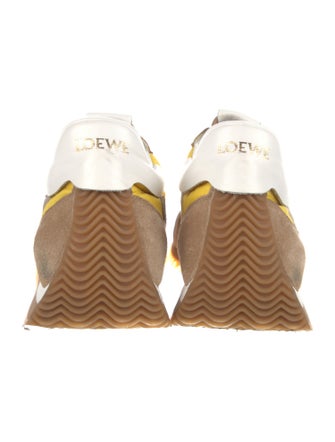 Loewe Suede Printed Sneakers