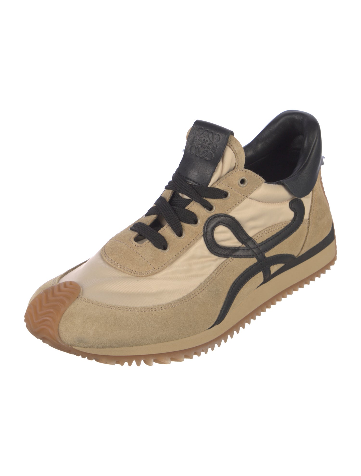 Loewe Suede Printed Sneakers